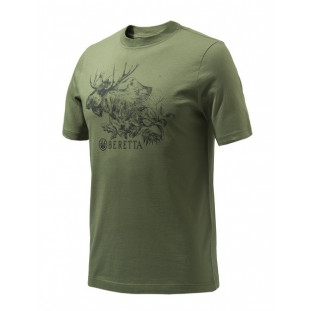 Camiseta Beretta Engraving Moose