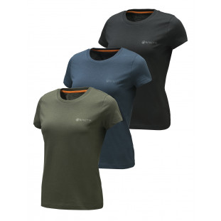 Kit de 3 Camisetas Beretta Corporate Feminina