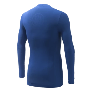 Camiseta Térmica Beretta Seamless Flash Manga Longa Azul