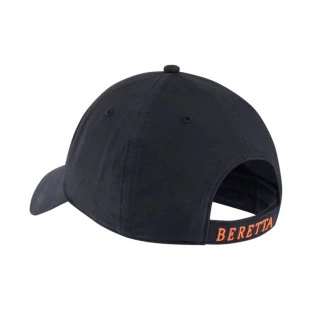 Boné Beretta Big B Preto e Laranja