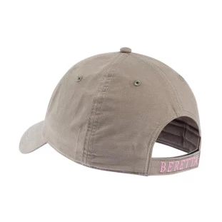 Boné Beretta Big B Cinza e Rosa